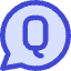 Chat Bubble Question Circle Icon from Core Duo Set