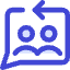 Feedbck Reply Conversation Icon from Core Duo Set