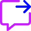 Next Text Icon from Core Neon Set