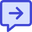 Send Comment Icon from Core Duo Set