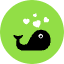 Love Whale Icon from Kameleon Pop Set