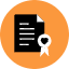 Marriage License Icon from Kameleon Pop Set