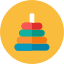 Stacking Rings Icon from Kameleon Colors Set