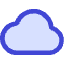 Cloud Icon from Core Duo Set