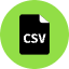 Csv File Icon from Kameleon Pop Set