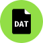 Dat File Icon from Kameleon Pop Set