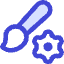Brush Setting Gear Icon from Core Duo Set