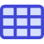Rectangle Split Nine Icon from Core Duo Set