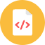 Coding File 2 Icon from Kameleon Colors - Free Set