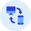 Data Transfer Icon from Kameleon Duo - Free Set