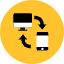 Data Transfer Icon from Kameleon Pop - Free Set