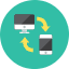 Data Transfer Icon from Kameleon Colors - Free Set