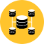 Databse Network Icon from Kameleon Pop - Free Set