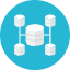 Databse Network Icon from Kameleon Colors - Free Set