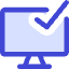 Desktop Check Icon from Core Duo Set