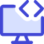 Desktop Code Icon from Core Duo Set