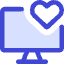 Desktop Favorite Heart Icon from Core Duo Set