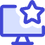 Desktop Favorite Star Icon from Core Duo Set