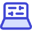 Laptop Settings Icon from Core Duo Set