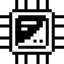 Computers Devices Electronics Chipset Icon from Pixel - Free Set