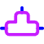 Connector Network 2 Icon from Core Neon Set