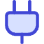 Electric Cord 1 Icon from Core Duo Set