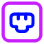 Ethernet Port Lan Icon from Core Neon Set