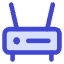 Router Wifi Network Icon from Core Duo Set