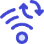 Wifi Sync Icon from Core Duo Set