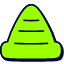 Cone Icon from Stickies Duo Set