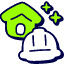 House Renovation Icon from Stickies Duo Set