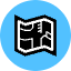 Construction Blueprint Icon from Kameleon Pop Set