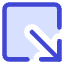 Line Arrow Minimize Window 2 Icon from Core Duo Set