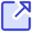 Triangle Arrow Expand Window 1 Icon from Core Duo Set