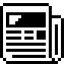 Content Files Newspaper Icon from Pixel - Free Set