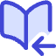 Book Flip Next Page Arrow Icon from Core Duo Set
