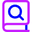 Book Search Find Icon from Core Neon Set