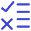 Checklist Rule Icon from Core Duo Set