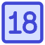 Content Rating 18 Up Icon from Core Duo Set