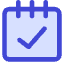 Notepad Check Icon from Core Duo Set
