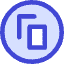 Share Link Circle Icon from Core Duo Set