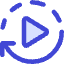 Auto Play Icon from Core Duo Set