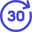 Button Go Forward 30 Icon from Core Duo Set