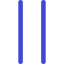 Button Pause 1 Icon from Core Duo Set