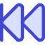 Button Rewind 2 Icon from Core Duo Set