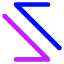 Line Arrow Transfer Diagonal Large 2 Icon from Core Neon Set
