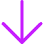 Line Arrow Down Large 1 Icon from Core Neon Set