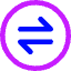 Line Arrow Transfer Horizontal Circle 1 Icon from Core Neon Set