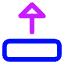 Triangle Arrow Move Up 2 Icon from Core Neon Set