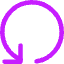 Line Arrow Rotate Left 4 Icon from Core Neon Set